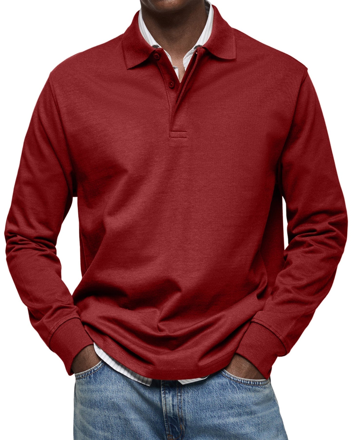 LUXE LONG SLEEVES POLO