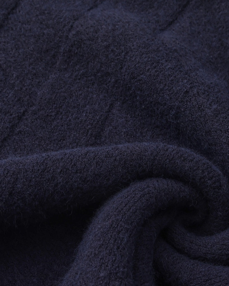 Diamond Knit Crewneck Jumper