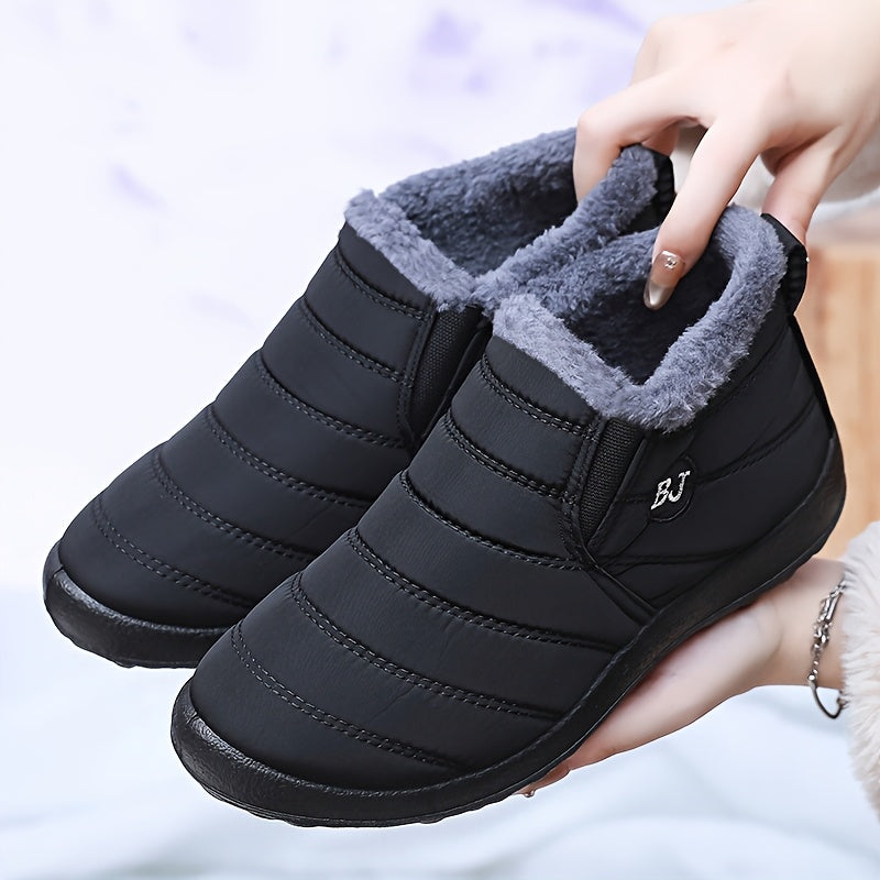 Victoria™ | Varme Slip-On Vinterstøvler