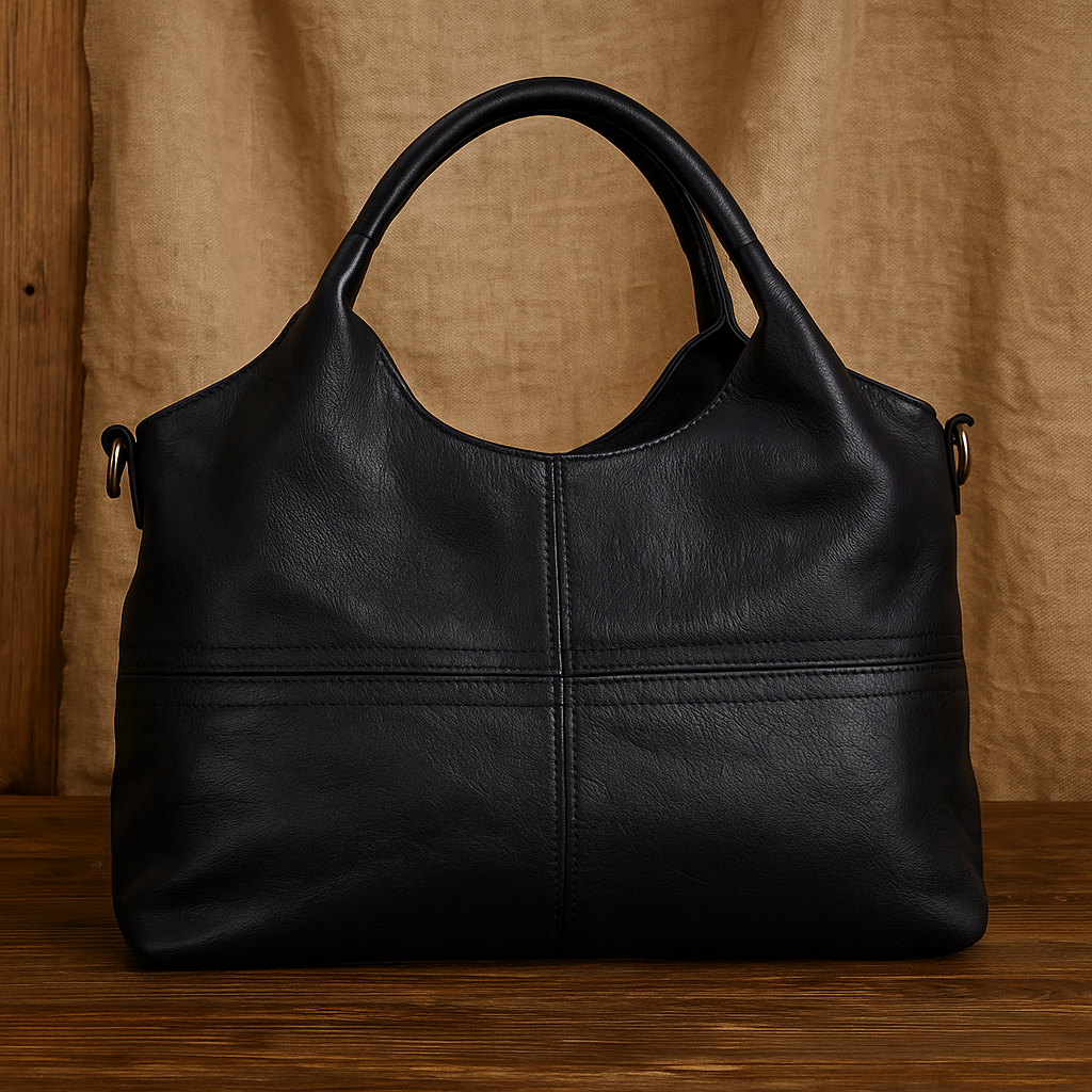 Elegant Genuine Leather Women's Cross-body Shoulder Bag