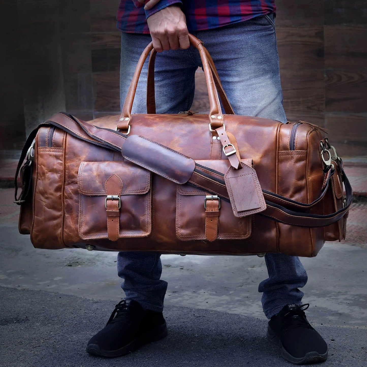 "Opal™ Luxury" Leather Travel Bag
