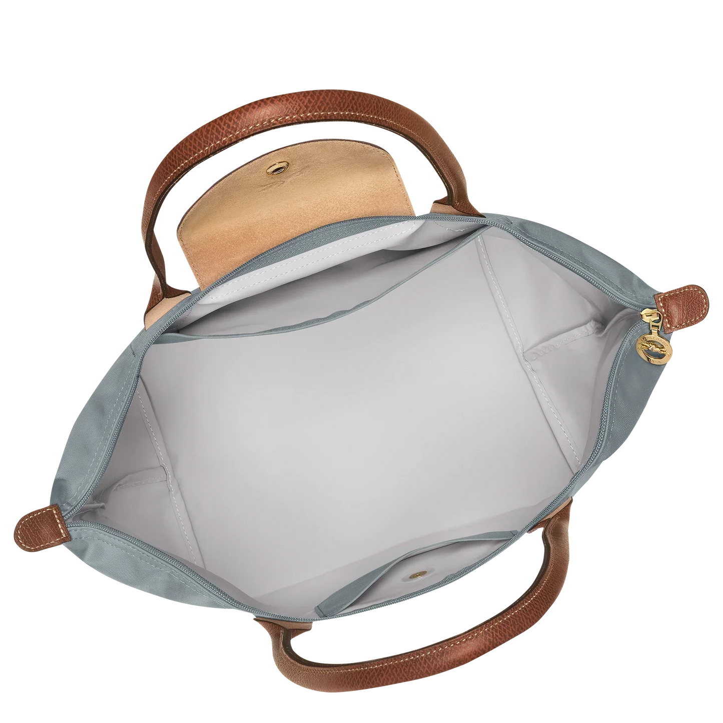 | Large Le Pliage Bag, Light Grey