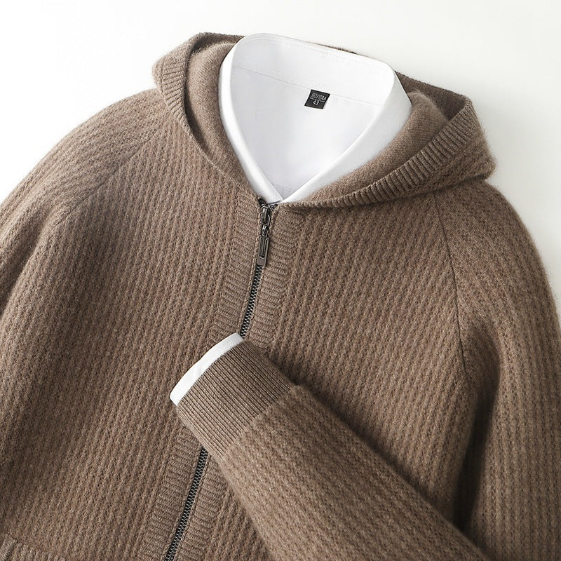 Sorrento Cashmere Zip-up Hoodie