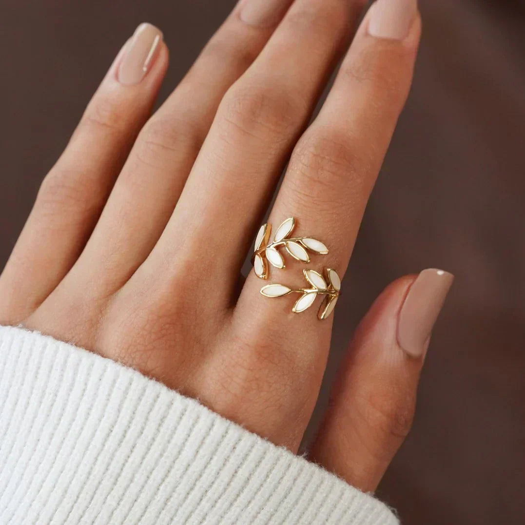 Pure - Adjustable Opal Blade Ring