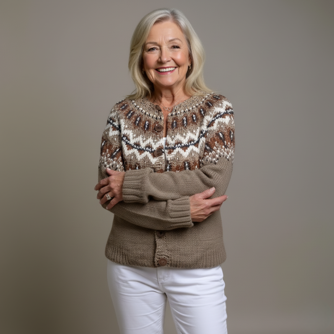 Adeline | Vintage Islandske Cardigan