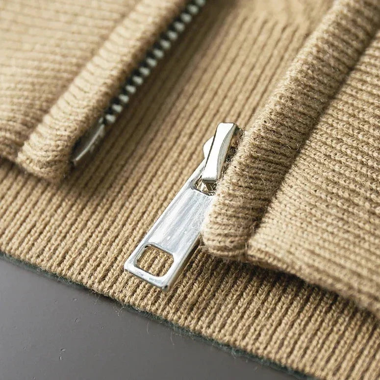 Amari™ Cashmere Strikket Cardigan
