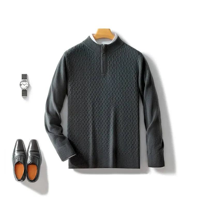 Riven Cashmere Trøje
