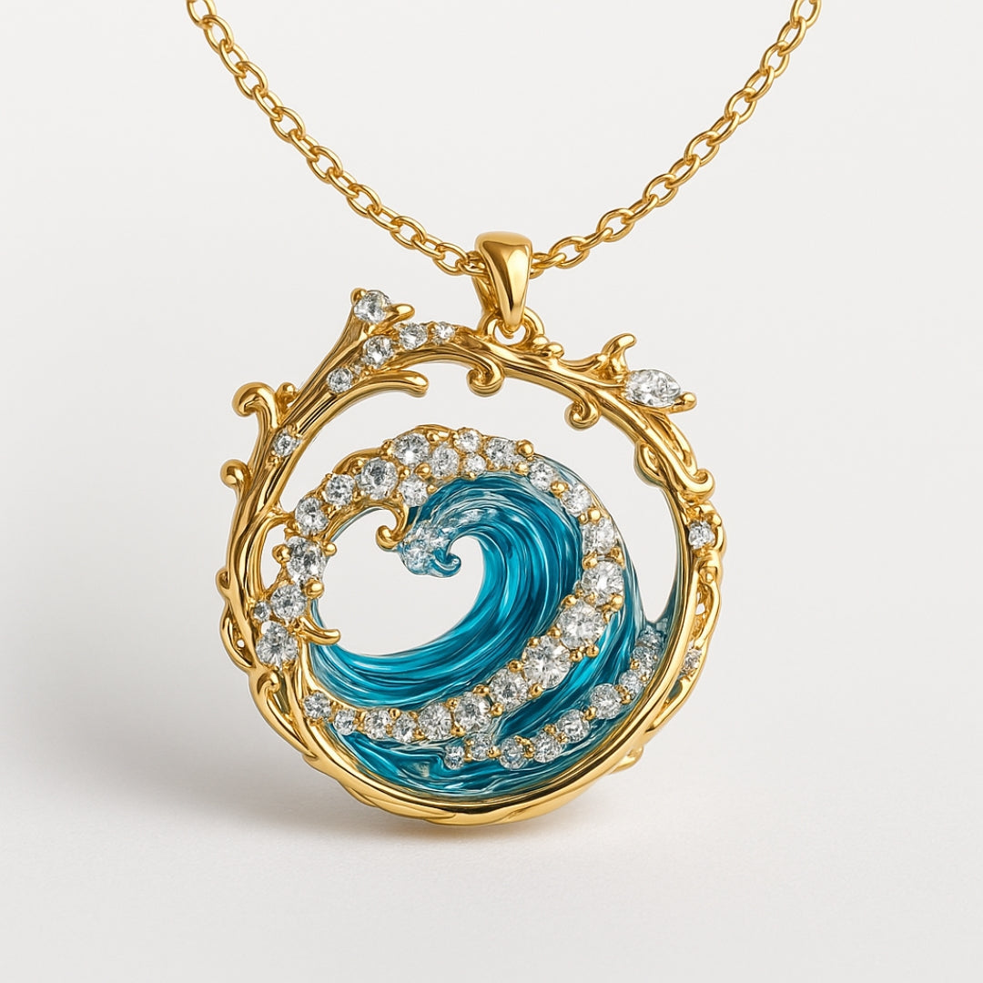 Suspended Necklace Ocean's Oath