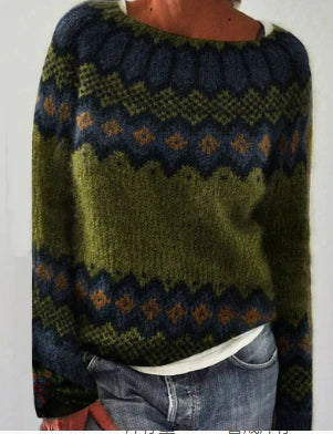 Harper™ - Retro Knit Sweater