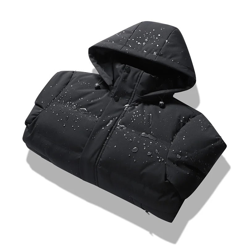 Elegant fleece jacket with hood