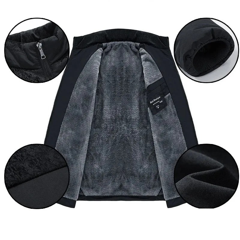 Elegant Padded Windcheater Jacket