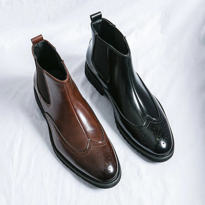 Alden™ Genuine Leather Chelsea Boots