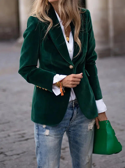 JULISSA™ | ELEGANT VELVET BLAZER