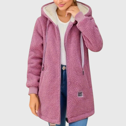 Birgitta™ | Women's Fleece Jacket – Style and Warmth for Cold Days