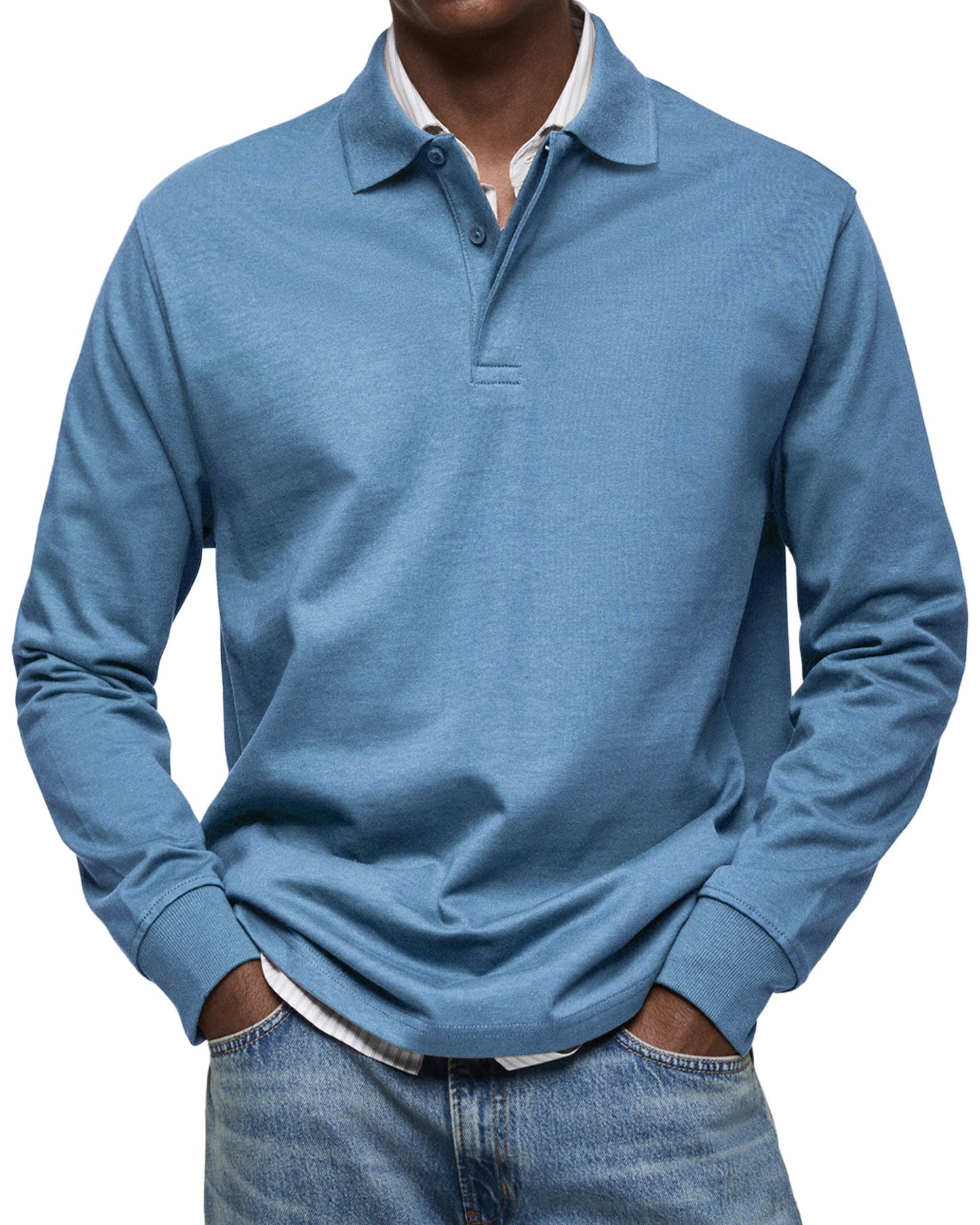 LUXE LONG SLEEVES POLO
