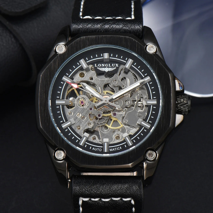 Beck™ Atlas 100% Cowhide Watch