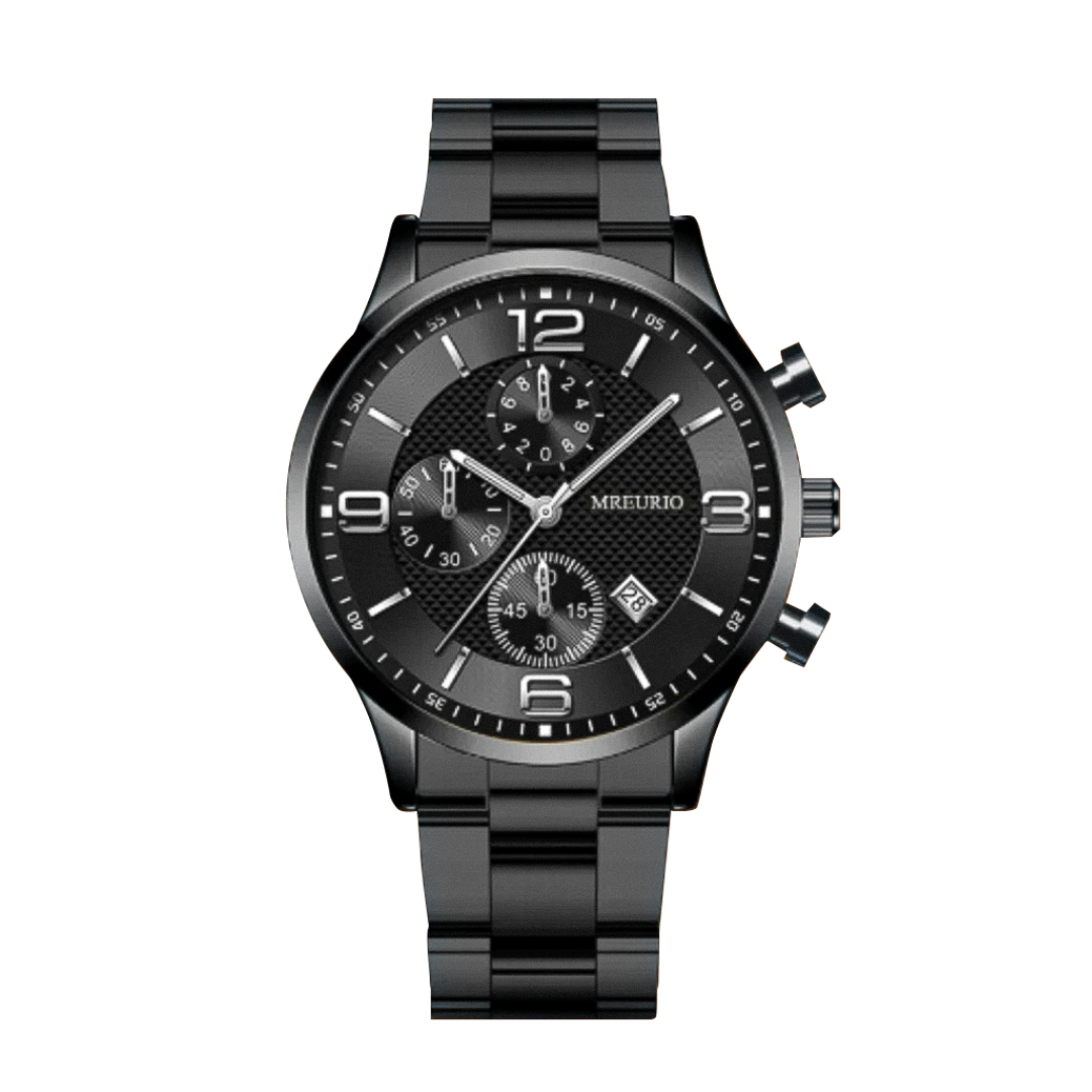 Eli™ | Premium Executive Men's Timepiece Watch | 41.5mm