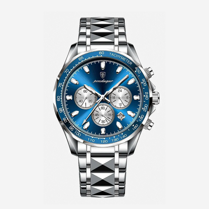 Zane™ | Sleek Sports Dial Statement Chrono Watch | 44.5mm