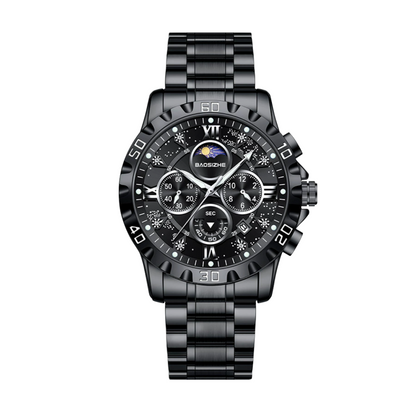 Rex™ | Opulent Chronograph Watch with Sleek Metal Band | 43.9mm