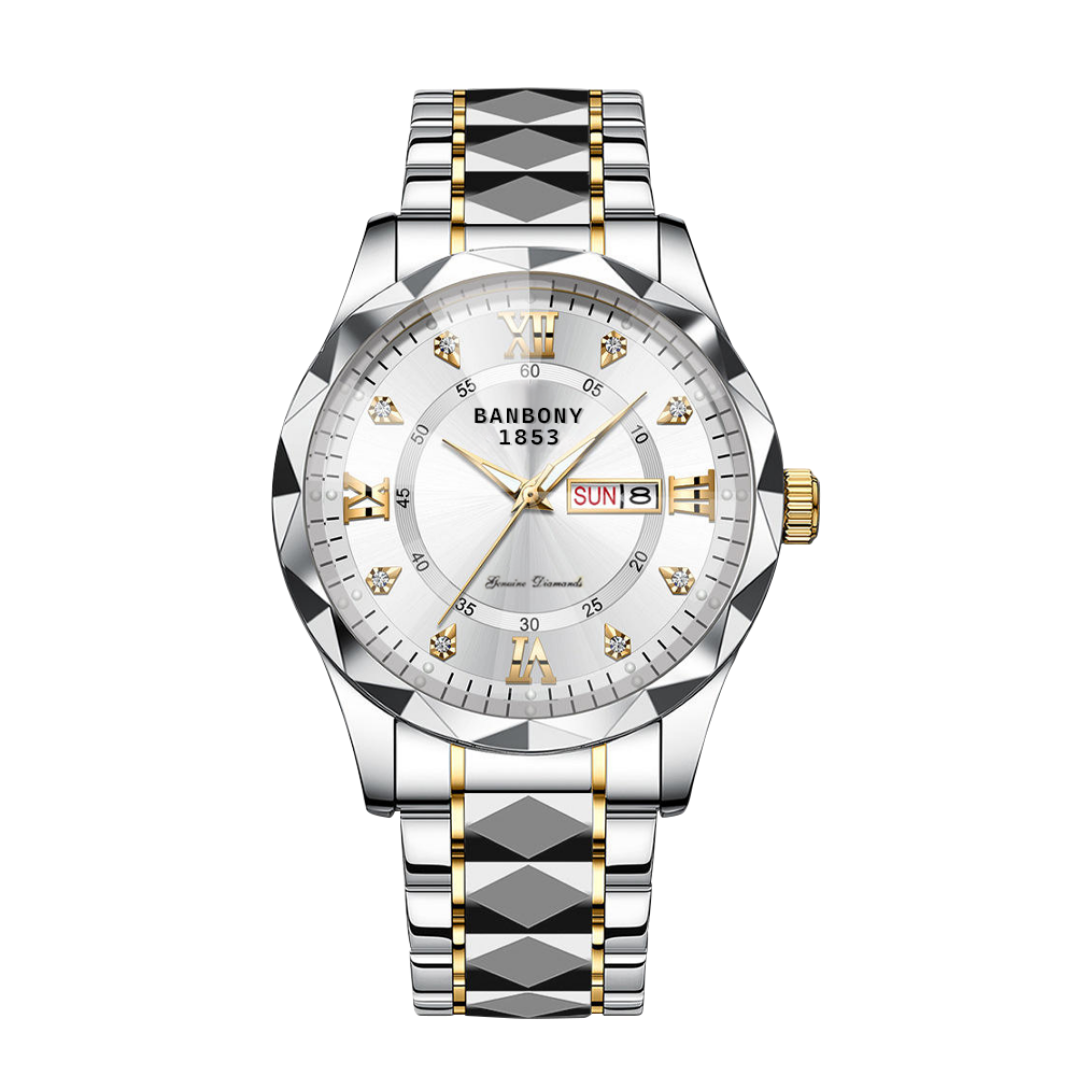 Sean™ | Stainless Steel Band Multifunction Watch | 40mm