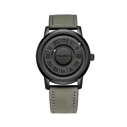 Max™ | Men's Stylish Black Dial Casual Wristwatch | 42mm