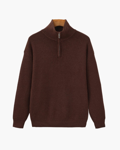 Forfinet Half-Zip Strik Pullover