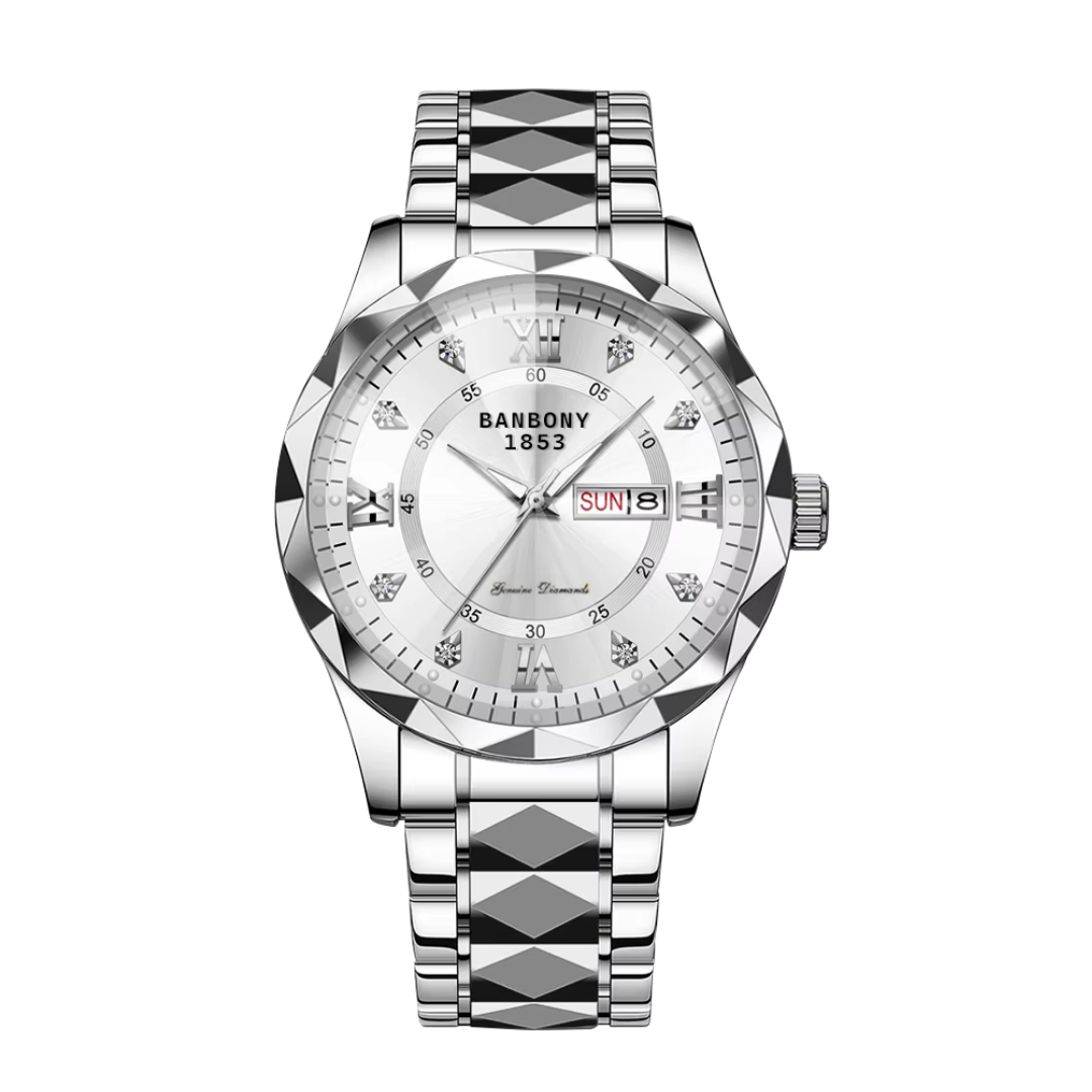 Sean™ | Stainless Steel Band Multifunction Watch | 40mm