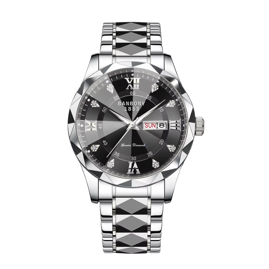 Sean™ | Stainless Steel Band Multifunction Watch | 40mm