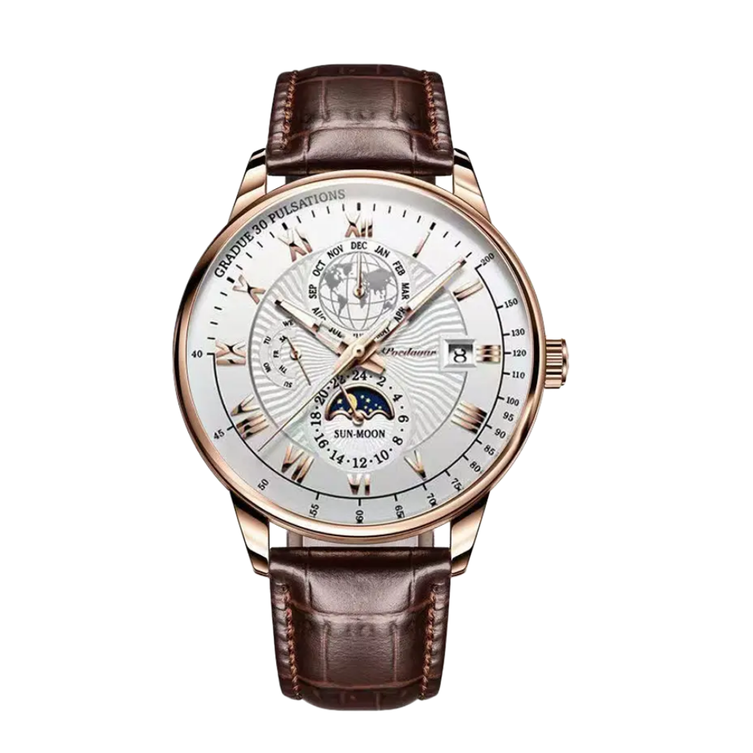 Xavier™ | Modern Luxury Slim Quartz Timepiece Watch | 40mm