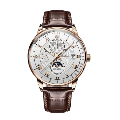 Xavier™ | Modern Luxury Slim Quartz Timepiece Watch | 40mm
