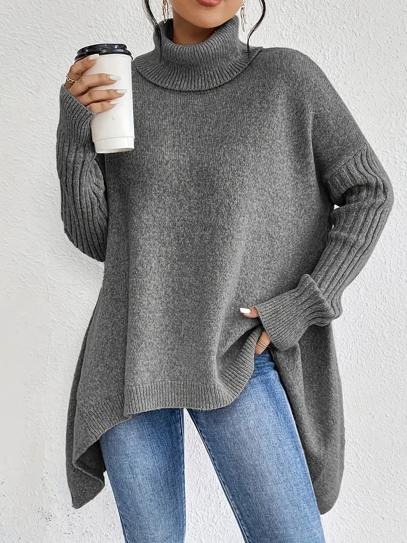 BRIGITTE™ – LONG ROLL NECK JUMPER