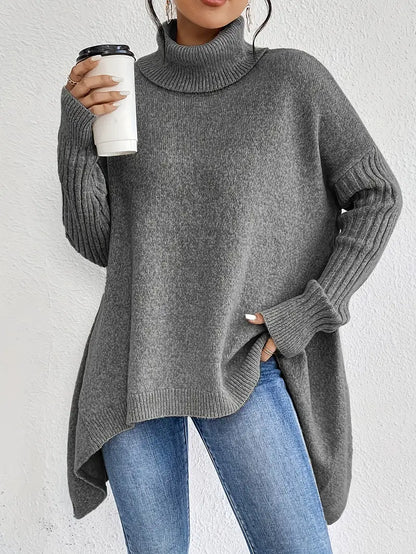 BRIGITTE™ – LONG ROLL NECK JUMPER