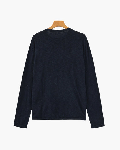 Linned Bomuld Essential Crewneck