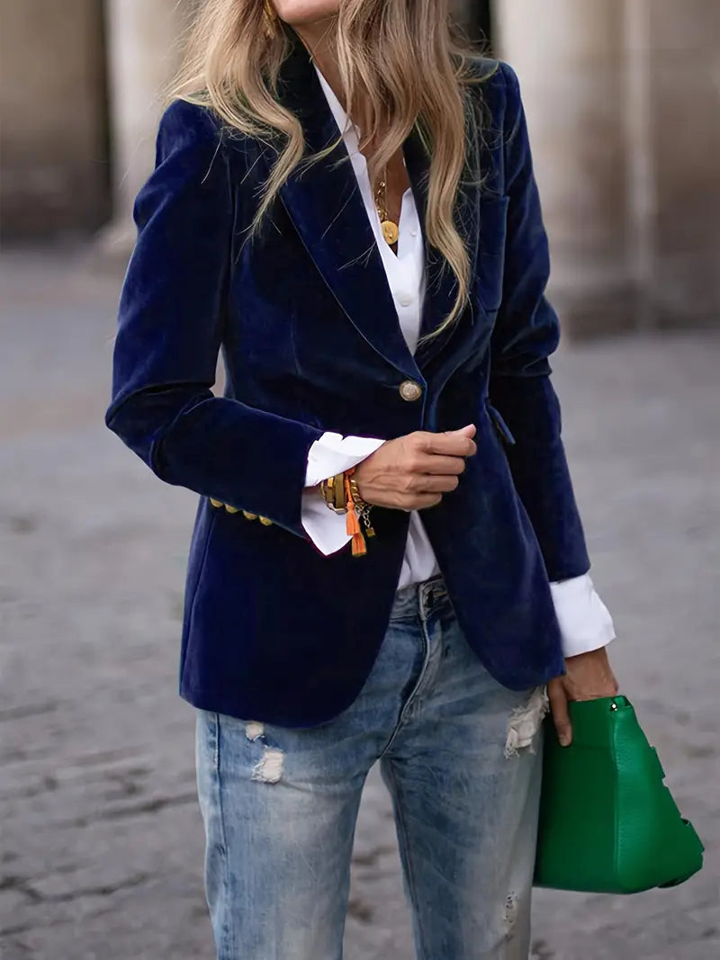JULISSA™ | ELEGANT VELVET BLAZER