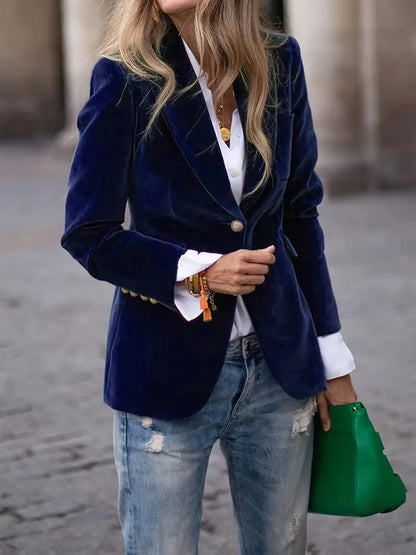 JULISSA™ | ELEGANT VELVET BLAZER
