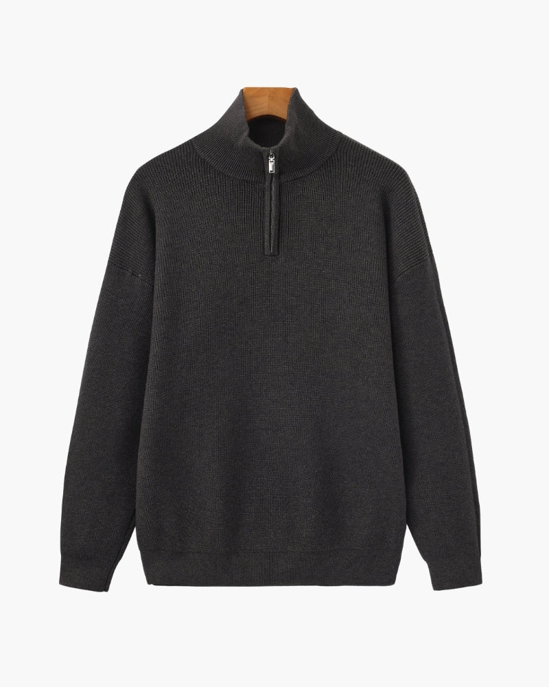 Forfinet Half-Zip Strik Pullover