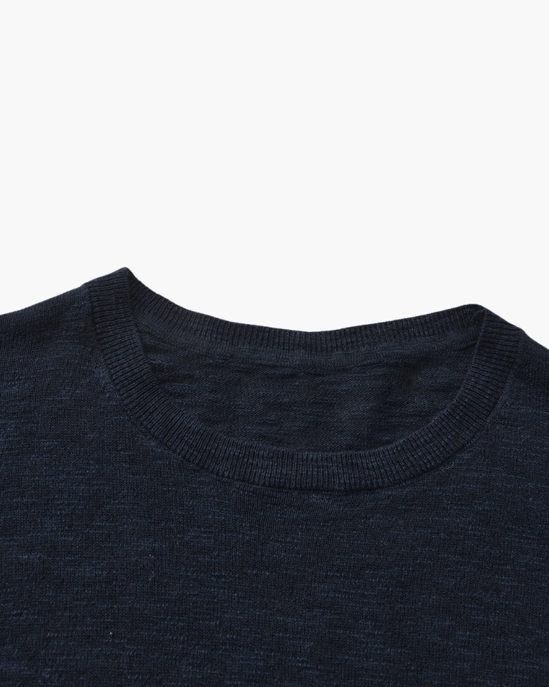Linned Bomuld Essential Crewneck