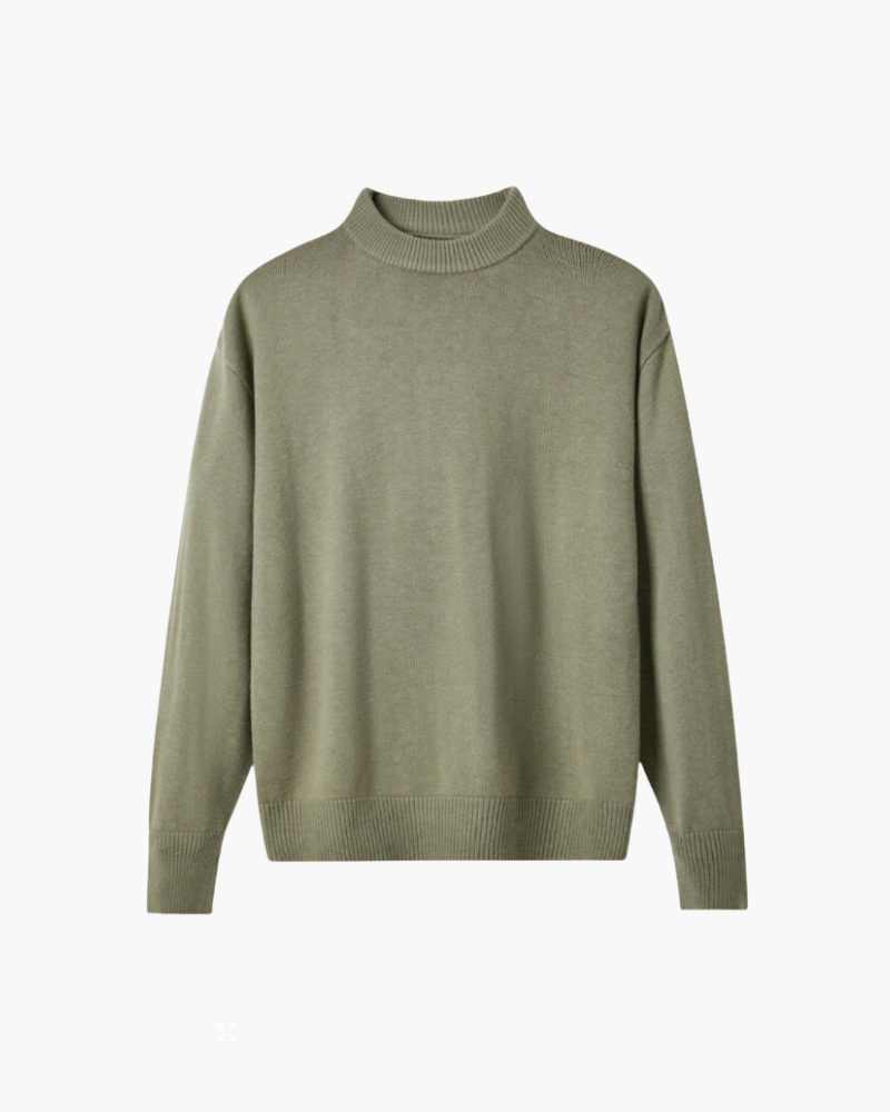 100% Premium Wool Roll-neck