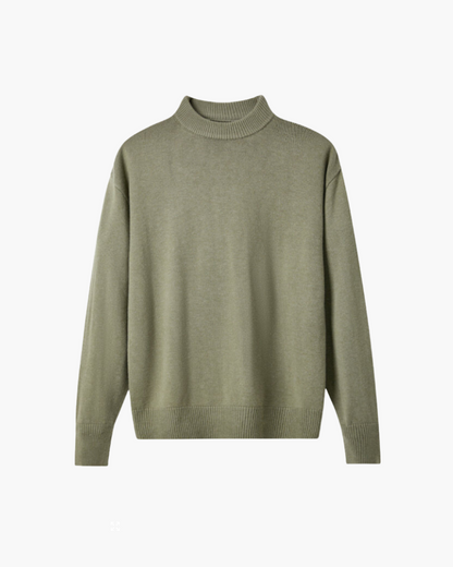 100% Premium Wool Roll-neck
