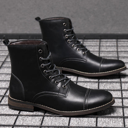 Morgan™ | Faux Leather Ankle Boots