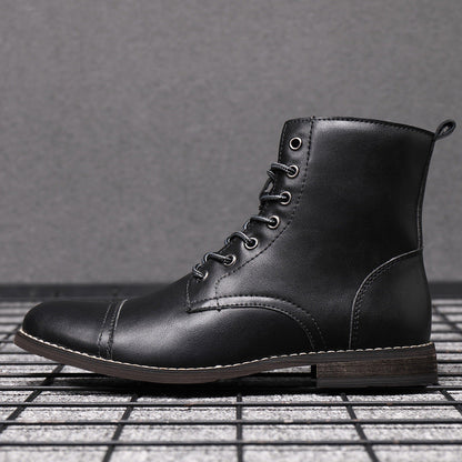 Morgan™ | Faux Leather Ankle Boots