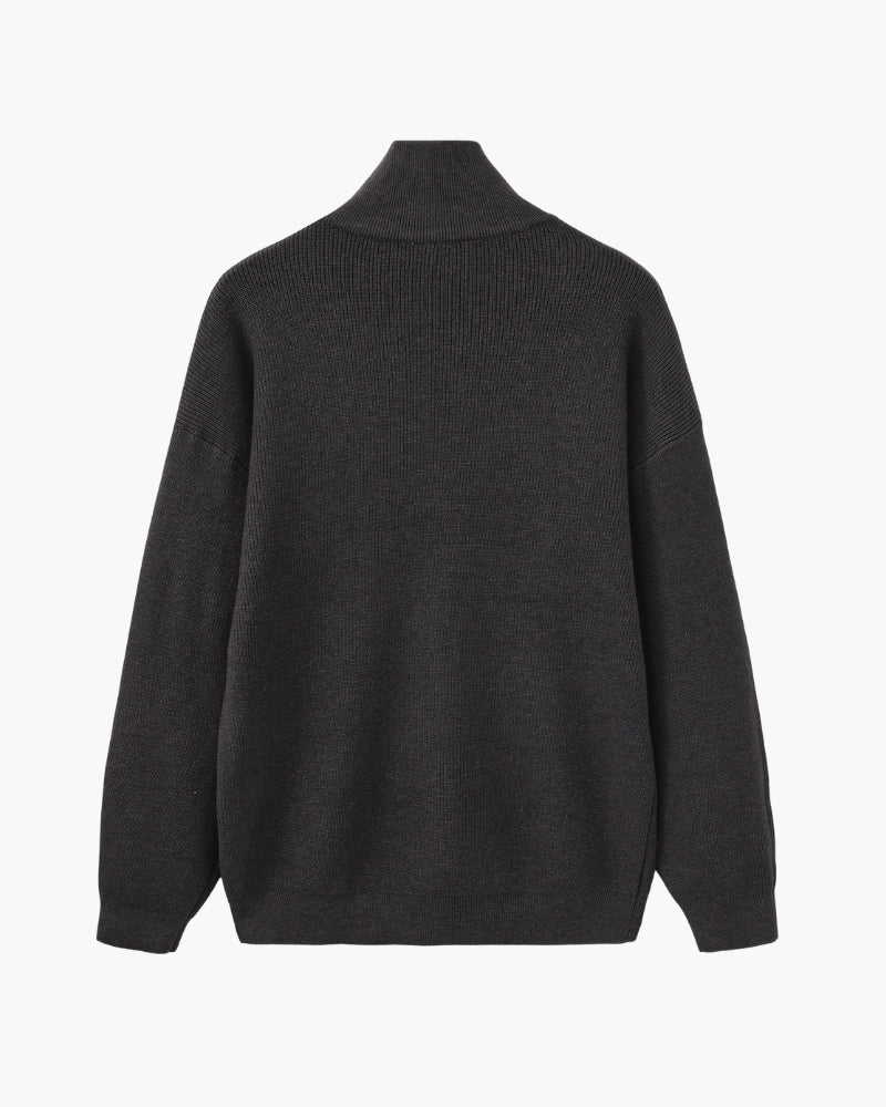 Forfinet Half-Zip Strik Pullover