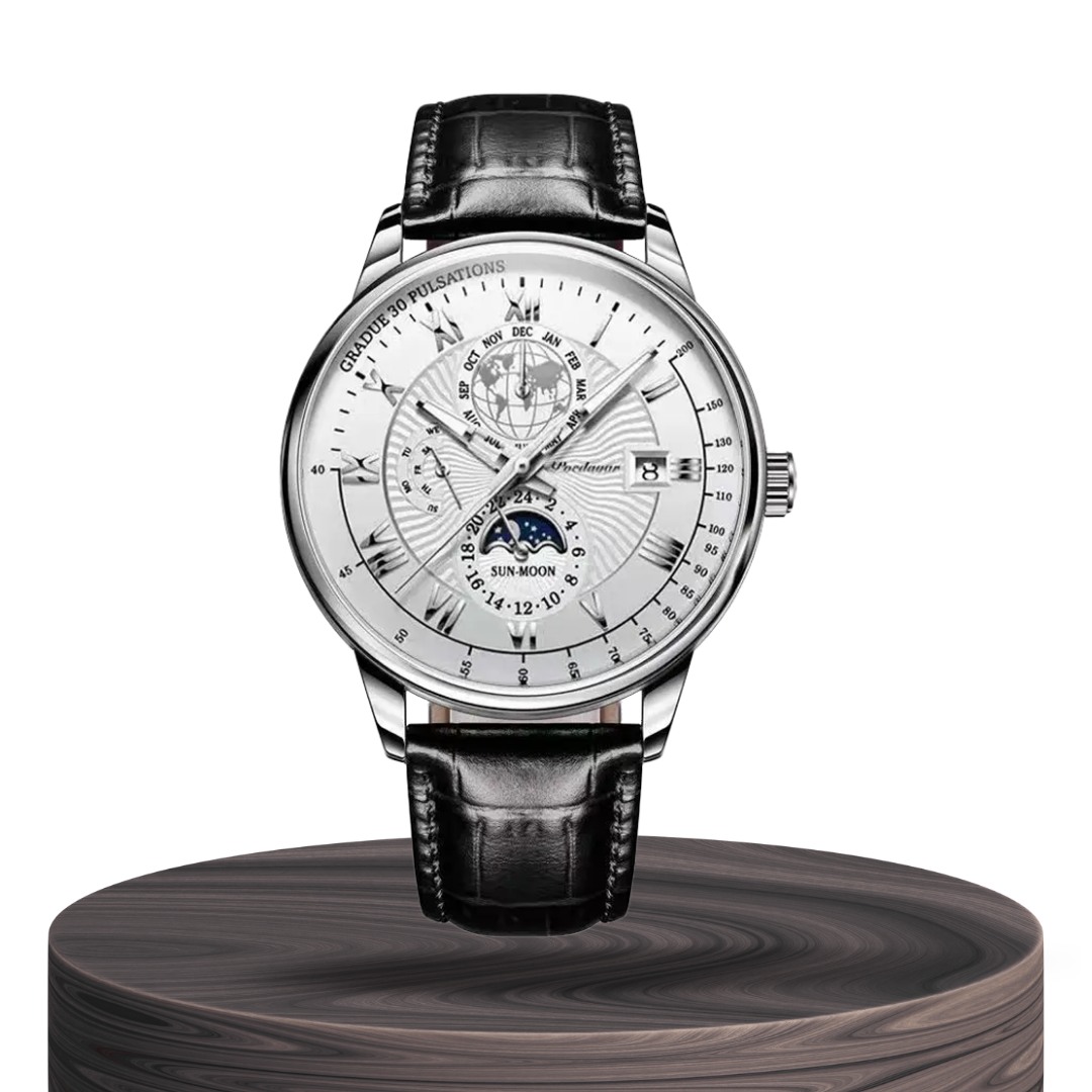 Xavier™ | Modern Luxury Slim Quartz Timepiece Watch | 40mm