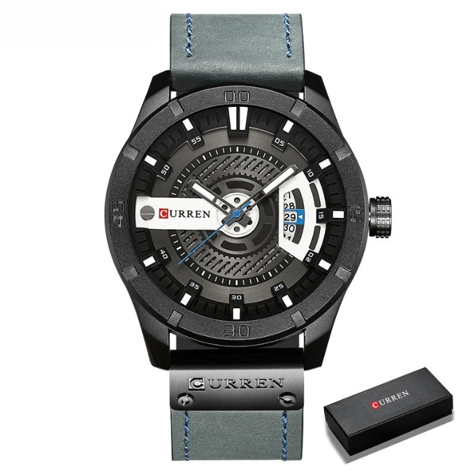 The Curren Leather Watch