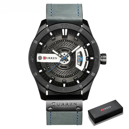 The Curren Leather Watch