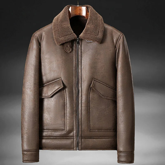The Frontier Leather Coat