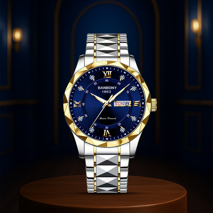 Sean™ | Stainless Steel Band Multifunction Watch | 40mm