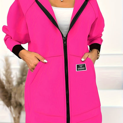 Victoria™ | Elegant Longline Hoodie