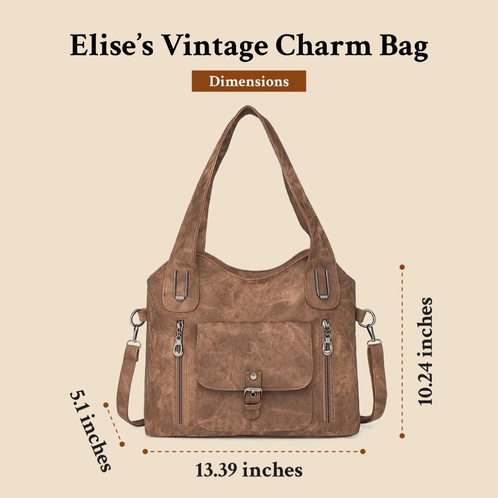 Elise™’s Vintage Charm | Shoulder Bag