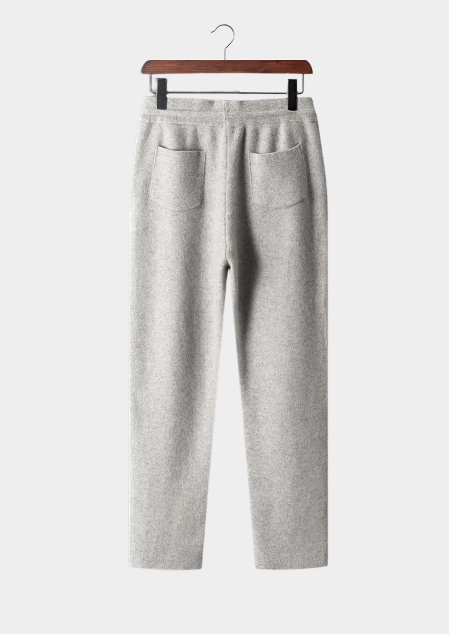 PURE EXTRA-FINE MERINO WOOL LEISURE TROUSERS